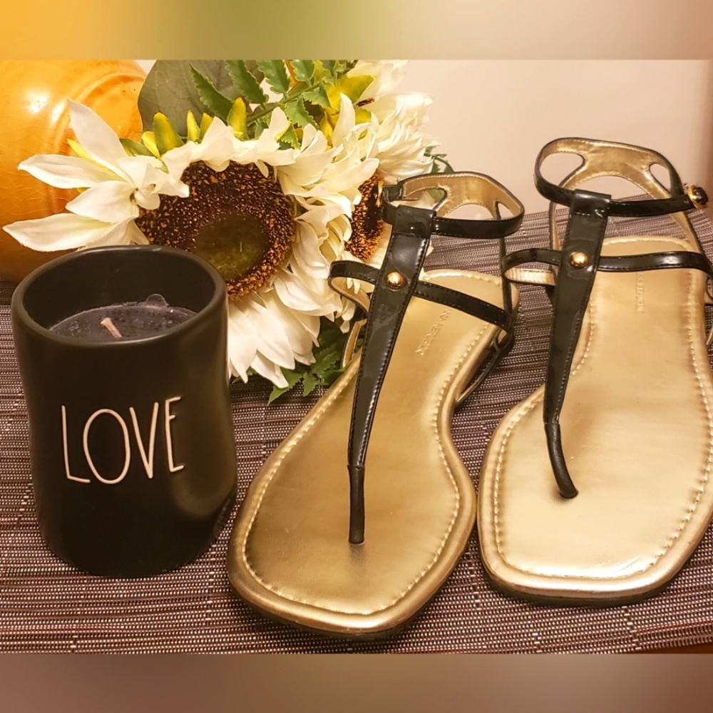 Banana Republic Black Sandals